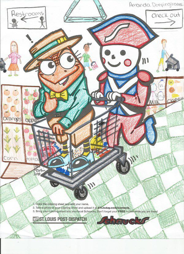 'Onward to the cookie aisle!' by Amanda